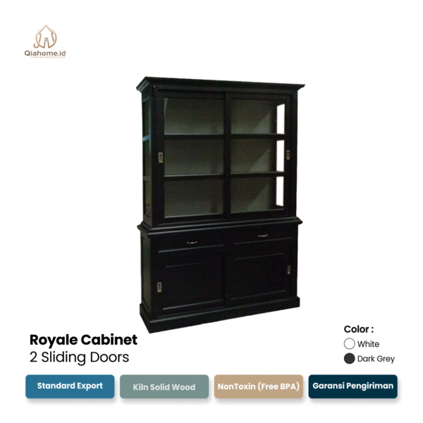 Royale Cabinet 2 Sliding Doors