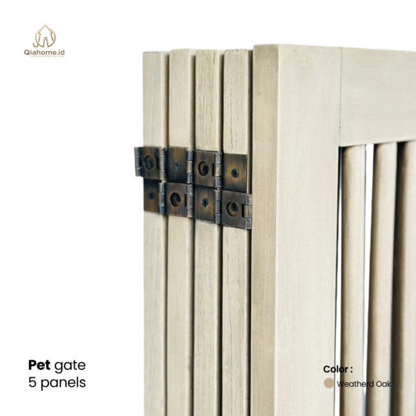 Pet Gate 5 Panels - Image 2
