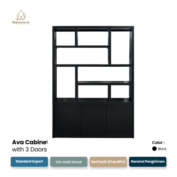 Ava Cabinet with 3 Doors