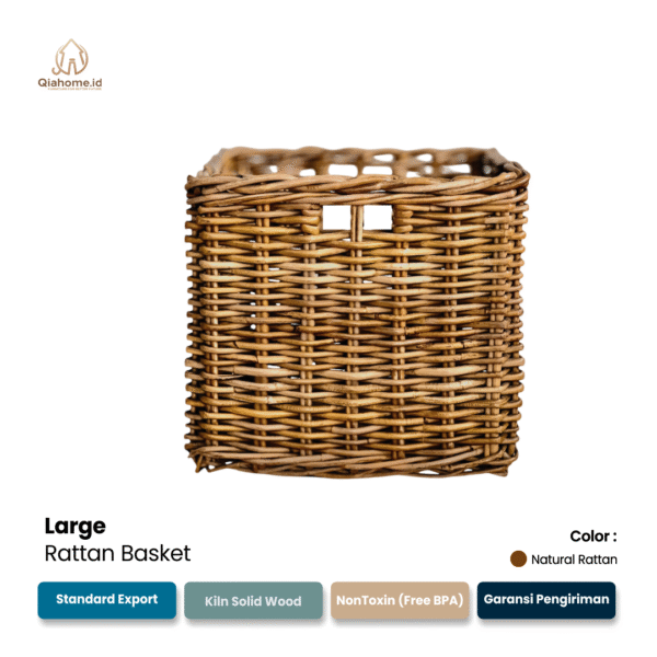 Rattan Basket - Image 2