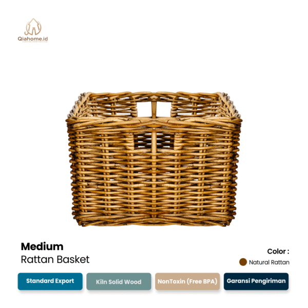 Rattan Basket - Image 3