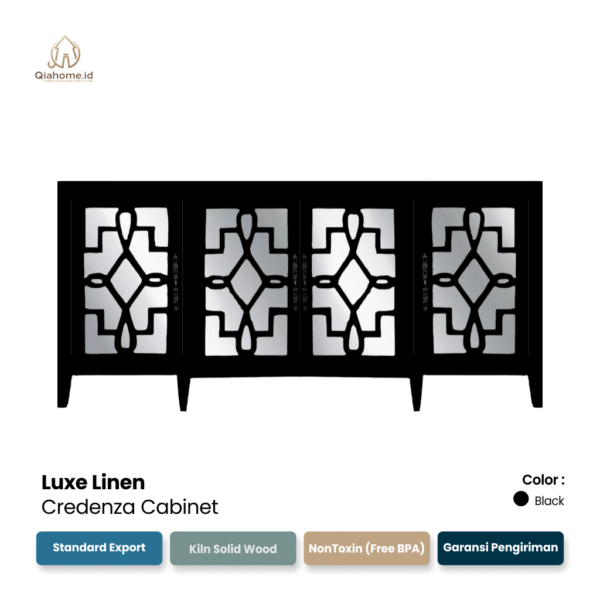Luxe Linen Cradenza Cabinet