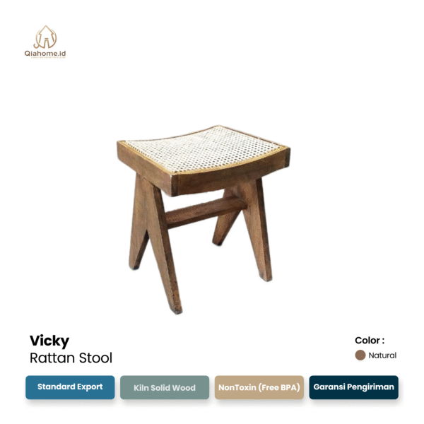 Vicky Rattan Stool