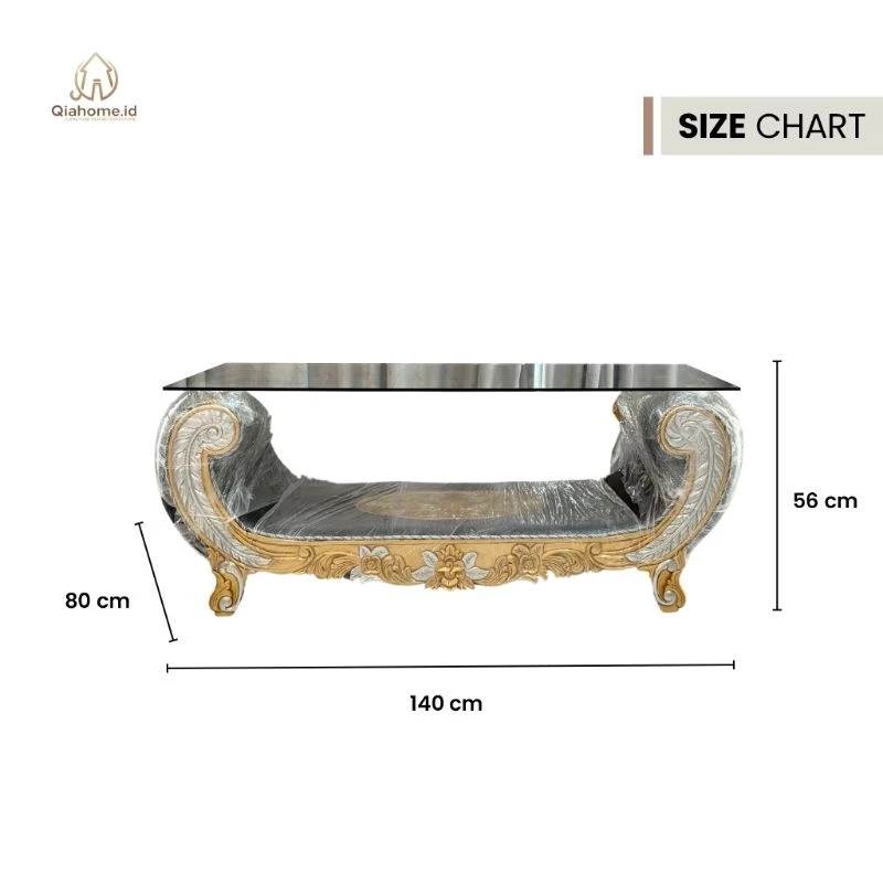 Debonaire Luxury 1 Set Sofa with Table - Image 4